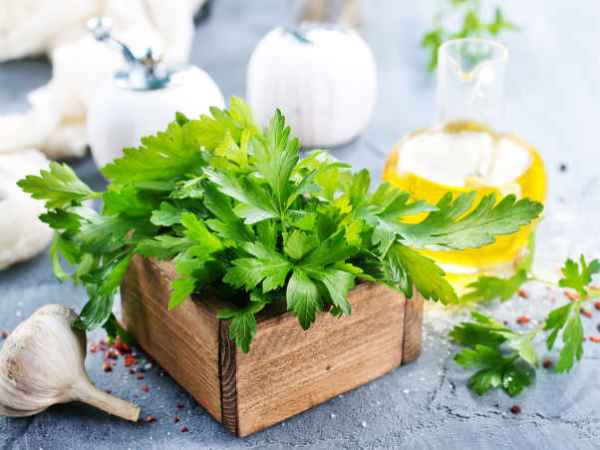 Du Fer et de la vitamine C avec le&nbsp;persil